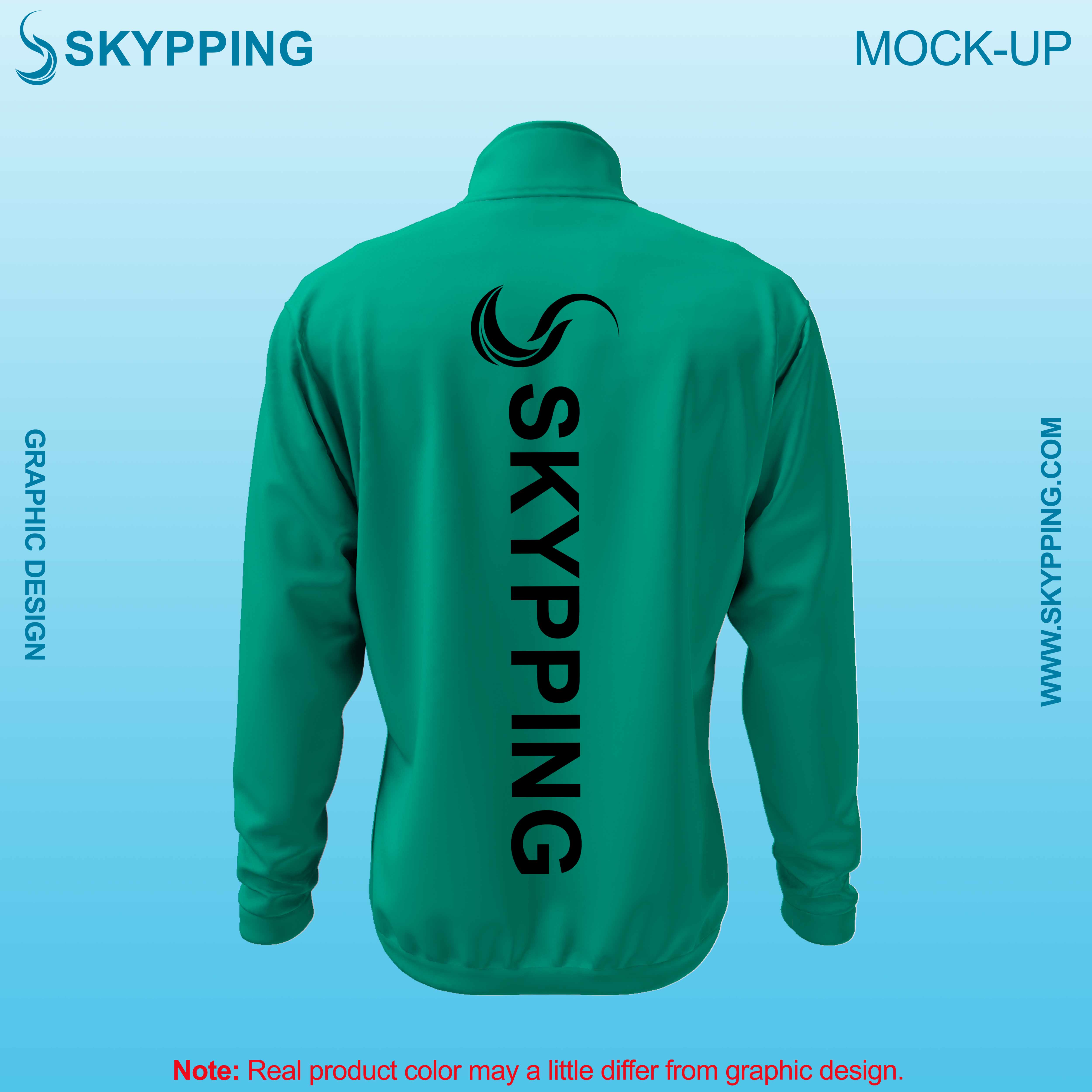 Toddle neck set-in style sleeve with quarter zip sweatshirt for men